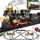 Train Set For Kids Remote Control Train Toys Withsteam Locomotive, Passenger Car