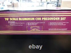 Trains MTH 70' Scale Aluminum 5-Car Passenger Set Union Pacific Painted New