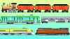 Trains Railway Vehicles Street Vehicles Learn Transports Baby Videos