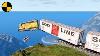 Trains Vs Cliff 2 Beamng Drive