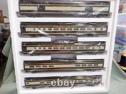 Trains Weaver Gold Ed Scale Aluminum 5-Car Passenger Set Painted New