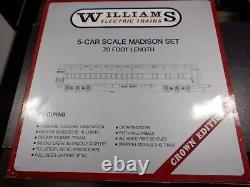 Trains Williams 5-Car Madison 70' Scale Set 18 Southern Crescent 2404 New