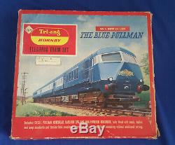 Triang Hornby Rs652 Blue Pullman Car Set Boxed Vintage Tri-ang Train Set