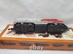 Tyco 3 Cars Mantua T224H T230HC HO Red Box Santa Fe F9 A &B Locomotives Dummy