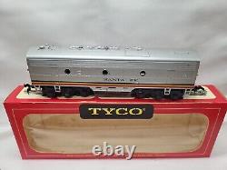 Tyco 3 Cars Mantua T224H T230HC HO Red Box Santa Fe F9 A &B Locomotives Dummy