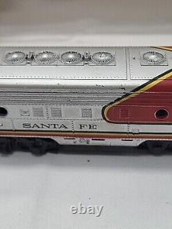 Tyco 3 Cars Mantua T224H T230HC HO Red Box Santa Fe F9 A &B Locomotives Dummy