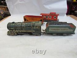 Unique Art Lines Tinplate O Gauge 4 Piece Freight Set For Repair Restoration