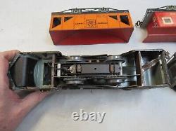 Unique Art Lines Tinplate O Gauge 4 Piece Freight Set For Repair Restoration