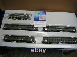 Us Army Military Train Set F3 A Loco And 4 Passenger Cars-dcc/dc/sx Sound Traxx