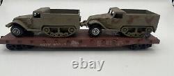 VINTAGE FLAT BED CARS LOT OF 5 Mixed