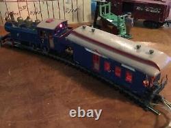 VINTAGE HO SCALE Diecast lighted working Tenshodo locomotive President Car