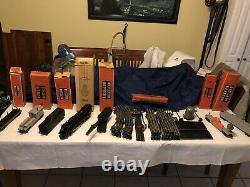 VINTAGE LIONEL TRAIN LOT 736 2671W LOCOMOTIVE TENDER CAR ETC TRACK w BOXES LOOK