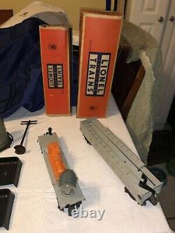 VINTAGE LIONEL TRAIN LOT 736 2671W LOCOMOTIVE TENDER CAR ETC TRACK w BOXES LOOK