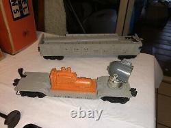 VINTAGE LIONEL TRAIN LOT 736 2671W LOCOMOTIVE TENDER CAR ETC TRACK w BOXES LOOK