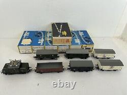 VTG Piko HO Scale Electric Train Car Lot With Locomotive Tested Works In Boxes