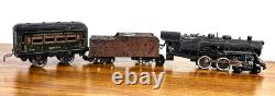 Vintage 1945 American Flyer Train Lot 300AC Locomotive, Tender, Seattle 3120 C