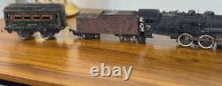 Vintage 1945 American Flyer Train Lot 300AC Locomotive, Tender, Seattle 3120 C