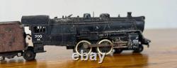 Vintage 1945 American Flyer Train Lot 300AC Locomotive, Tender, Seattle 3120 C