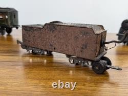 Vintage 1945 American Flyer Train Lot 300AC Locomotive, Tender, Seattle 3120 C