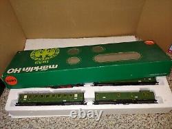 Vintage 70s MIB Mint Marklin HO Train 2850 Set, E0414 Locomotive, 3 Passenger Cars