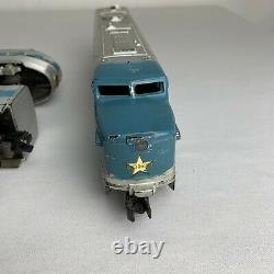Vintage American Flyer 466 Comet Train 4 Car Set