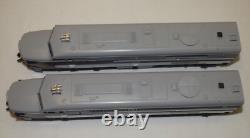Vintage American Flyer Wabash Freight Set 2 PA-1 Diesel Engines & 6 Train Cars