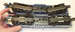 Vintage American Flyer Wabash Freight Set 2 PA-1 Diesel Engines & 6 Train Cars