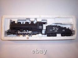 Vintage Bachmann Ford FRDX 7825 HO Train Engine & Coal Car Untested Hong Kong