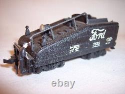 Vintage Bachmann Ford FRDX 7825 HO Train Engine & Coal Car Untested Hong Kong