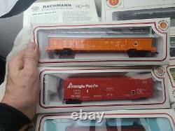 Vintage Bachmann Northern 4-8-4 With Tender, 6 Rail Cars, And Other Accessories