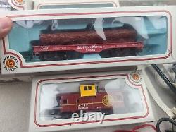 Vintage Bachmann Northern 4-8-4 With Tender, 6 Rail Cars, And Other Accessories