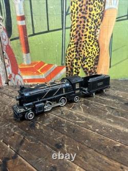 Vintage C. 1930 Lionel Lines Locomotive 261 Train With Tender Pre-war O-gauge