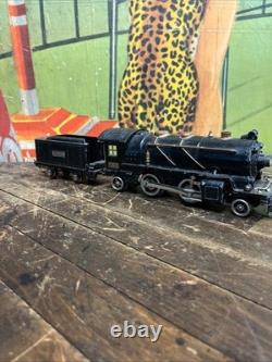 Vintage C. 1930 Lionel Lines Locomotive 261 Train With Tender Pre-war O-gauge