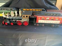Vintage Jim Beam Decanter Train Set with Locomotive + 4 Dining Car 1099 EUC
