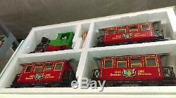 Vintage LGB Lehmann #2 Anniversary Train 3 Cars & Locomotive G Scale Boxed