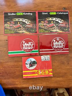 Vintage LGB trains/accessories-Shipped in multiple boxes cost to be determined