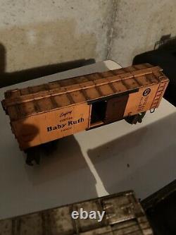 Vintage Lionel 671 627 Lionel Lines Locomotive Train Lot Engine And Freight Cars