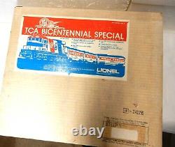 Vintage Lionel TCA Bicentennial Special #2 Three Car Train Set with Diesel Loco