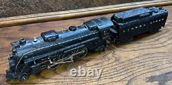 Vintage Lionel Trains 2026 Steam Engine Locomotive w Railroad Tender 2-6-2 O