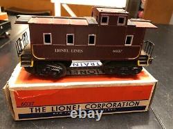 Vintage Lionel Trains Post-War Lot withBrick Boxes, 681 Locomotive, 13 Cars, 1950s