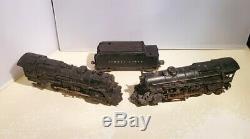 Vintage Lot of 2 Lionel Locomotives 2035 1829 & Lionel Train Car Free Shipping