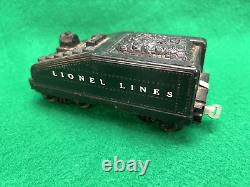 Vintage Lot of Lionel Lines Train Locomotive/Coal Tender/Gondola Car/Caboose