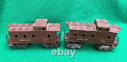 Vintage Lot of Lionel Lines Train Locomotive/Coal Tender/Gondola Car/Caboose