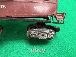 Vintage Lot of Lionel Lines Train Locomotive/Coal Tender/Gondola Car/Caboose