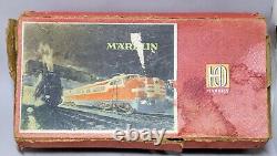 Vintage Marklin F846/4 Large Passenger Train Set. F800 Loco and 4 Cars, Track