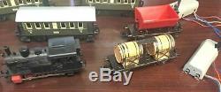 Vintage Marklin H. O. Train Set 3029 Locomotive, Track, Box Cars MORE