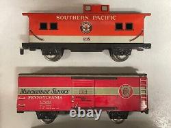 Vintage Marx Tin Trains O gauge Diesel Locomotive Southern Pacific A-A units +++