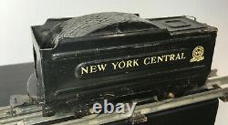 Vintage Marx Toys New York Central Train Set Engine, Tender & 7 Cars