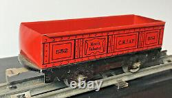 Vintage Marx Toys New York Central Train Set Engine, Tender & 7 Cars