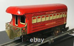 Vintage Marx Toys New York Central Train Set Engine, Tender & 7 Cars